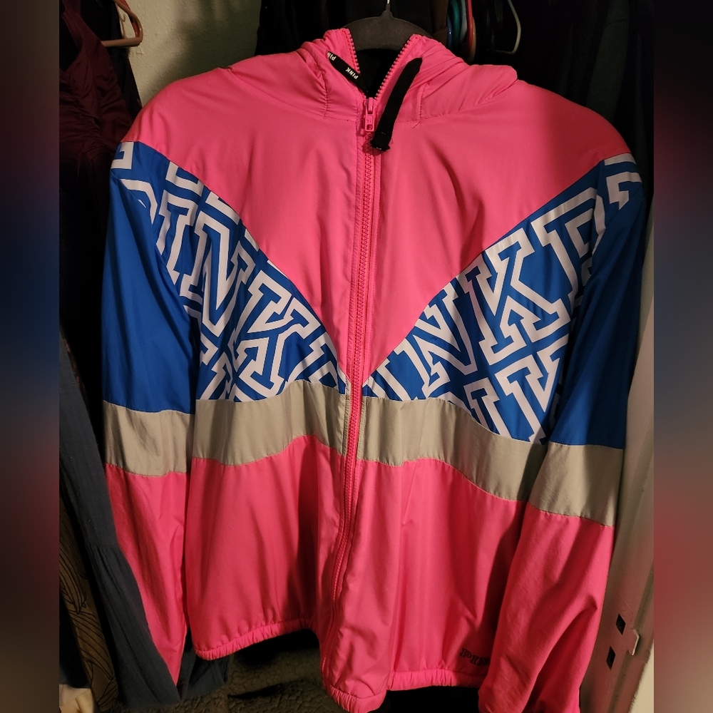 PINK Windbreaker With Shepa Lining